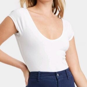 Universal Thread White Bodysuit size M